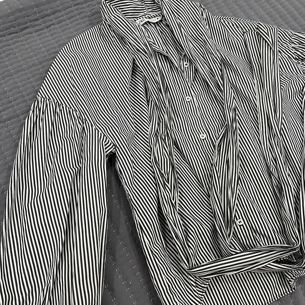 Long tie blouse - Picture 6 of 6